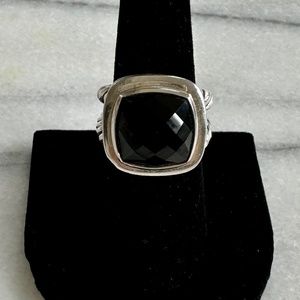 David Yurman Hematite Ring, Size 7